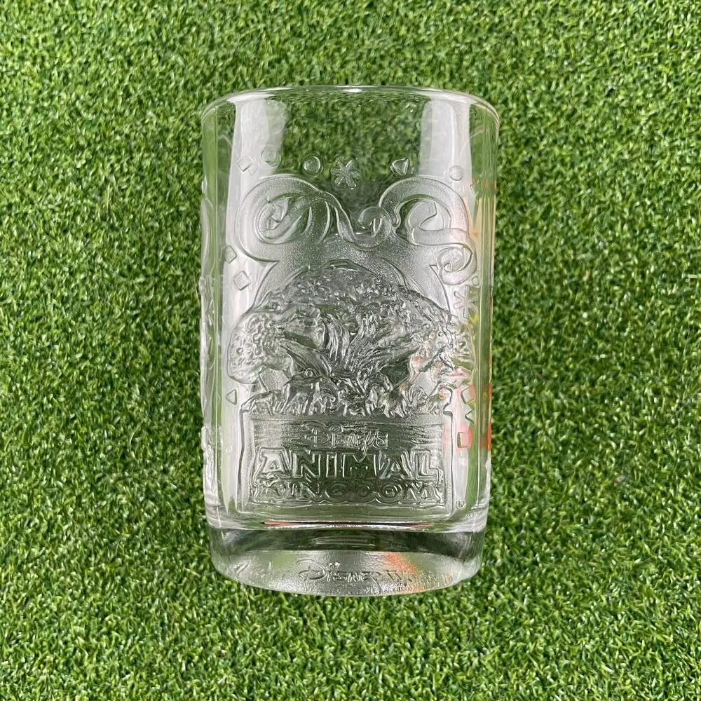 Vintage 2000s McDonalds Walt Disney World Mickey Mouse Animal Kingdom Glass